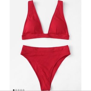 Plain bikini set